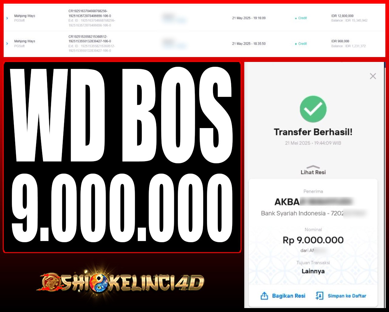 SELAMAT KEPADA ID XXX JACKPOT SLOT PRAGMATIC