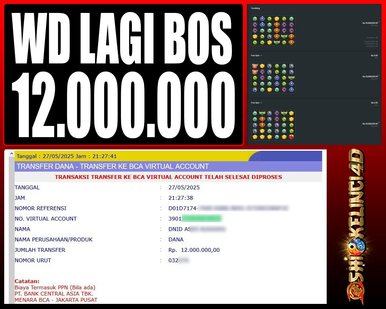 SELAMAT KEPADA ID XXX JACKPOT SLOT PRAGMATIC