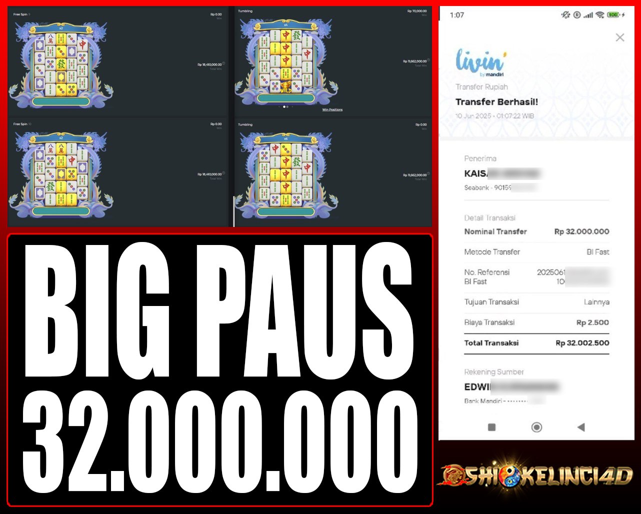 SELAMAT KEPADA ID XXX JACKPOT SLOT PRAGMATIC