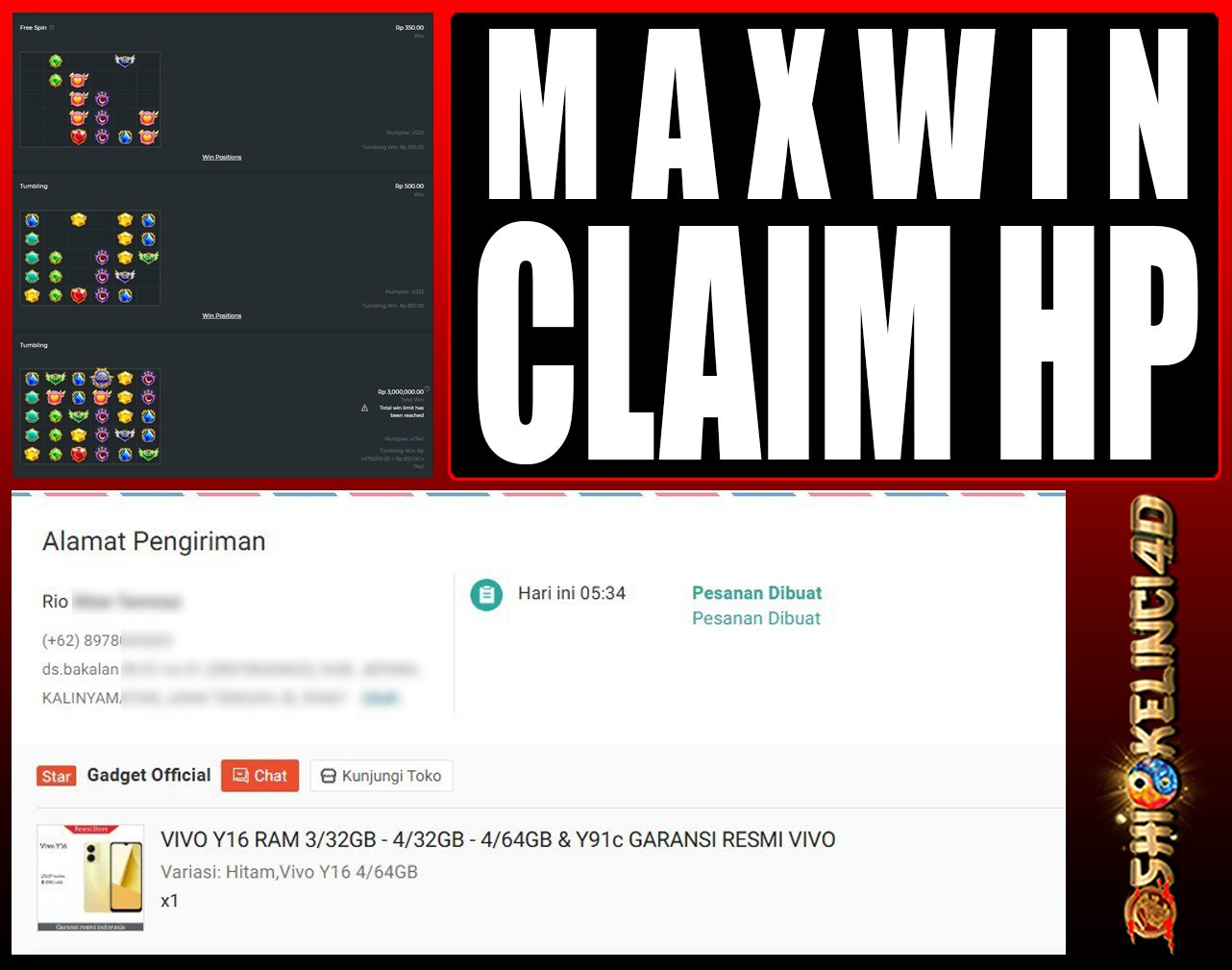 SELAMAT KEPADA ID XXX JACKPOT SLOT PRAGMATIC