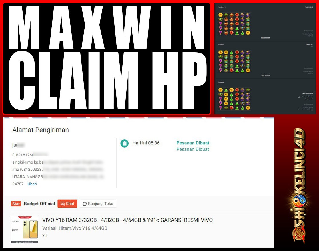 SELAMAT KEPADA ID XXX JACKPOT SLOT PRAGMATIC