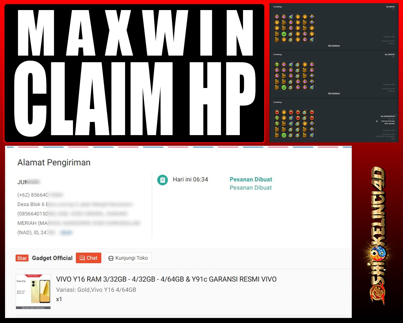 SELAMAT KEPADA ID XXX JACKPOT SLOT PRAGMATIC