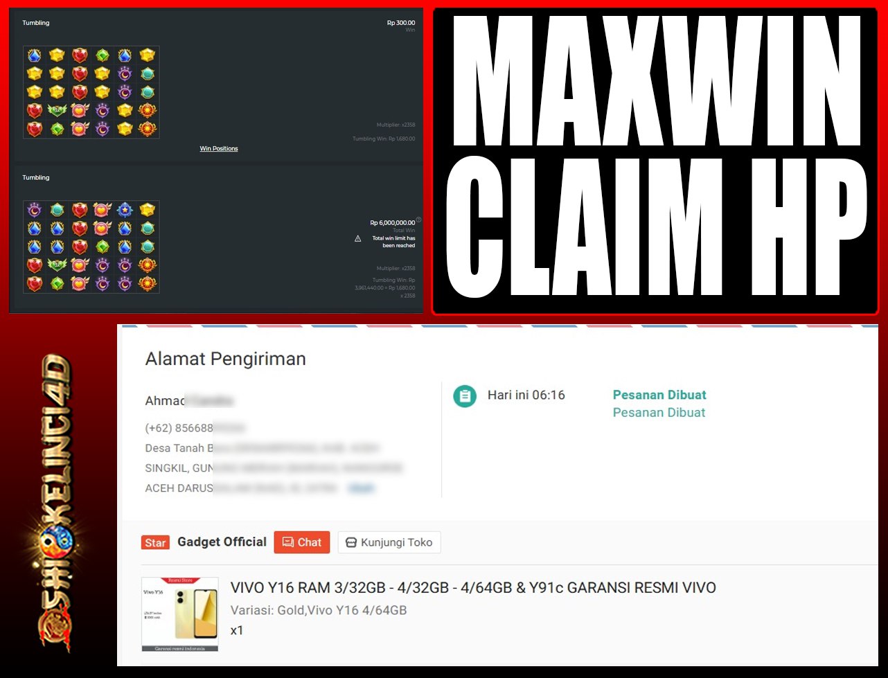 SELAMAT KEPADA ID XXX JACKPOT SLOT PRAGMATIC