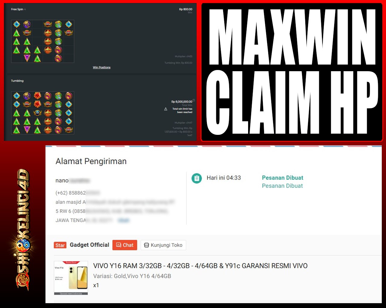 SELAMAT KEPADA ID XXX JACKPOT SLOT PRAGMATIC