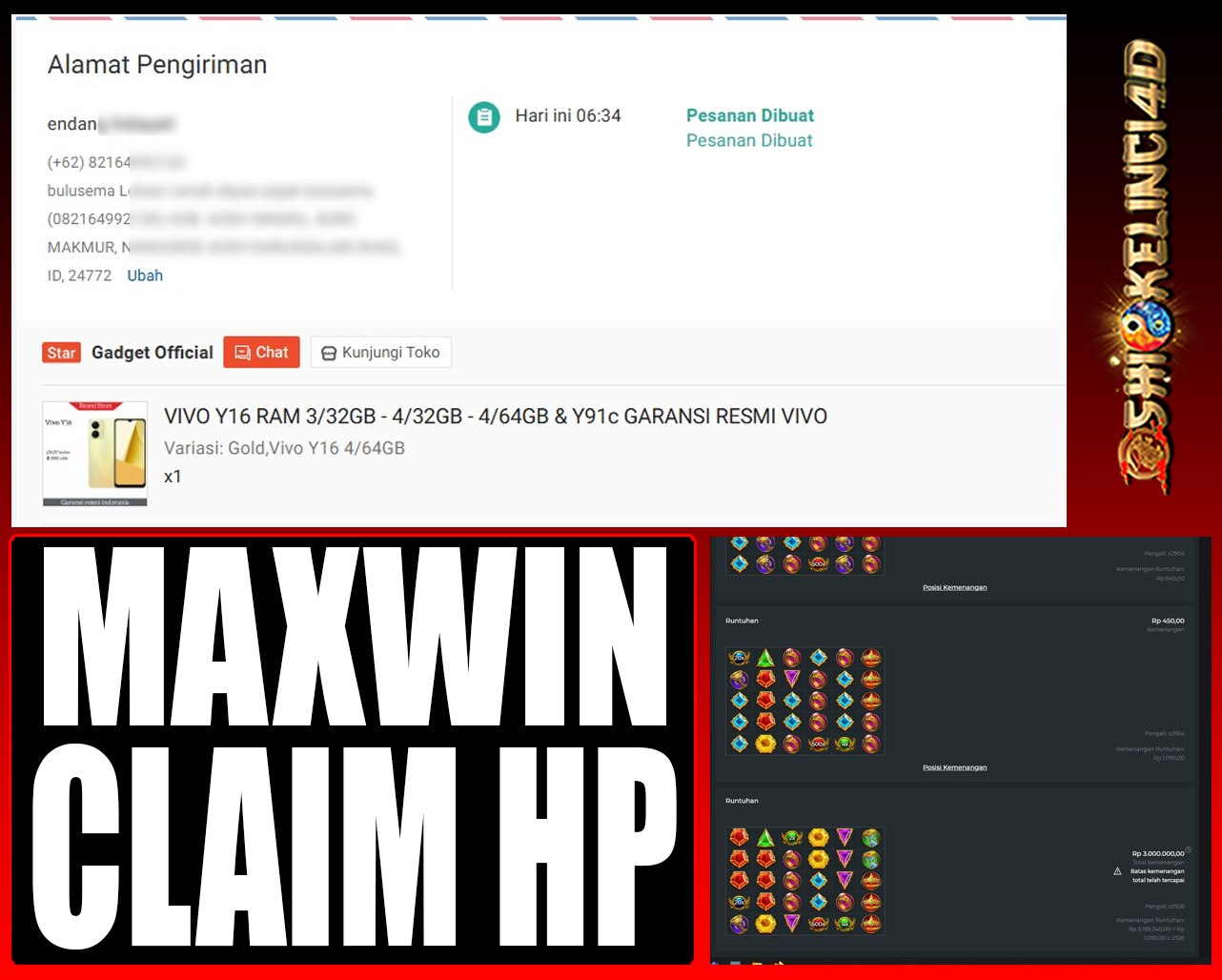 SELAMAT KEPADA ID XXX JACKPOT SLOT PRAGMATIC